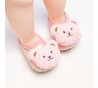 TEMU 1 Par de Calcetines Antideslizantes para Primeros de Bebé con - Botines para Interior/Exterior, Todas y Aprendizaje a Caminar con Antideslizante ( a Únicamente)