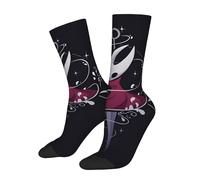 TEMU 1 Par de Calcetines de Compresión para Hombres Hip Hop Crazy Unisex Harajuku Sin Costuras Estampados Divertidos Novedosos Felices Calcetines de Tobillo