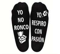 TEMU 1 Par de Calcetines "No Ronco, con " Regalo de Navidad Único para y Papá - Calcetines Divertidos para Roncar, Calcetines de Vestir, Pantuflas, Botas