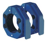 TEMU 1 Par de Collares Desmontables Antideslizantes para Barra, Sin Rápida Magnética, Diámetro Interno de 5 cm, Placas de Peso para Gimnasio en Casa