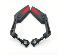 TEMU 1 Par de Espejos para Bicicleta Ajustables 360° con Lente Antirrayaduras y Soportes ABS - Montaje en Manillar, Rotación 360°, Visibilidad , Tornillos, Diseño Elegante para y MTB