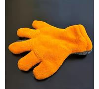 TEMU 1 par de Guantes para de Autos en Terciopelo Coral - Sin Rayones, Reutilizables y Suaves con Diseño de Dedos, Accesorios de Limpieza Manual para Detallado del Coche y Eliminación de Polvo