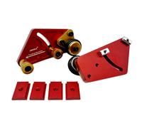 TEMU 1 Par de Rodillos de Alimentación, Tabla de Loc de Aleación de Aluminio , Herramienta Auxiliar de Seguridad para Alimentación de Sierra de Mesa