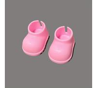 TEMU 1 par de zapatos para muñecas, 3.3 cm, perfectos para LA-BUBU de 17 cm, ideales para muñecas de 6-8 pulgadas, accesorios perfectos para vestir a tus muñecas favoritas, regalos de y festivos