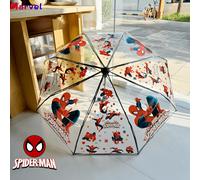 TEMU 1 Paraguas plegable manual Marvel Spider- | Estructura de hierro, 8 varillas, material EVA, estilo casual, ideal para actividades al aire libre y viajes, regalo para festivales