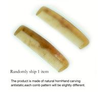 TEMU 1 Peine de de artesanal de primera calidad - Herramienta de masaje de deslizamiento para el cuidado del cabello lujoso, diseño portátil tipo jade - Regalo para de la para la relajación