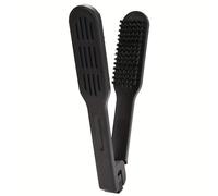 TEMU 1 Peine Profesional BARBERTOP de Mango de ABS y Cerdas de Nylon - Peine Plegable Resistente al para Alisar Cabello Ondulado/, Estilizado Portátil para Uso en Salón o en Casa