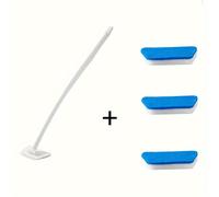 TEMU 1 pieza/2 piezas/3 piezas, cepillo de piso multifuncional plegable con mango largo para uso doméstico, pared de azulejos, cepillo de limpieza de bañera, cepillo de esponja de vidrio de ventana