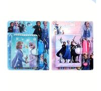 TEMU 1 pieza/2 piezas de cuaderno mini de y Elsa con bolígrafo, bloc de notas con tema Frozen, diario lindo y portátil, para suministros de oficina diarios y un regalo de de personajes infantiles.
