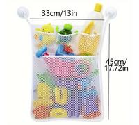 TEMU 1 pieza, bolsa de red para baño, bolsa de almacenamiento de baño colgante simple para el hogar, bolsa de multifuncional para Halloween y Navidad, regalos de Navidad y Acción de Gracias