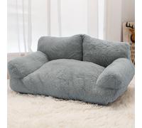 TEMU 1 pieza, cama cómoda para mascotas de invierno para perros, sofá esponjoso - no resbala, lavable, con relleno de poliéster, disponible en , adecuado para perros pequeños a grandes.