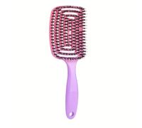 TEMU 1 pieza Cepillo de pelo cuadrado con ventilación, peine desenredante para cabello húmedo y con función antiencrespamiento, cepillo de peinado para secado rápido para todo tipo de cabello