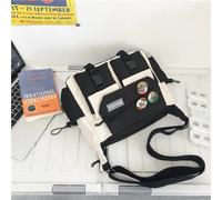 TEMU 1 pieza de Bolso Bandolera de Nylon a - Bolso de Estilo Japonés Casual con Correa Ajustable, Gran Capacidad, Diseño Multibolsillos, Adecuado para y Deportes, Azul y