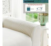 TEMU 1 pieza de cojín vintage jacquard para sofá - para mascotas, universal para todas , antideslizante, adecuada para varios tipos de sofás, decoración de dormitorio y