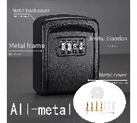TEMU 1 pieza, de llaves metálica completa, antirrobo, impermeable, prevención de y caídas, ideal para hogar o obra, cajón con cerradura de seguridad por , resistente y duradera