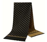 TEMU 1 pieza de Nueva Bufanda para Hombres, 180x30 cm, Bufanda Gruesa de Cuadros Falsos, Regalo Ideal para Otoño e Invierno, También Adecuada para y Verano