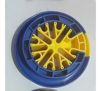 TEMU 1 pieza de peine de cable, organizador de cables anti-enredo, herramienta de gestión de cables universal, desenredador de cables de datos, resina de ABS, ideal para la gestión de cables