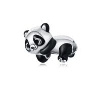 TEMU 1 pieza, de plata 925, cuentas de dije, adecuadas para pulsera de hueso de serpiente original, regalo de San Valentín para mujer, joyería DIY