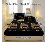 TEMU 1 pieza de Sábana Ajustada Minimalista con Estampado de Gigante , Cubierta de Cama para Dormitorio, de Colchón, Protector de Colchón, Cubierta Antipolvo, Ropa de Cama (no fundas de almohada)