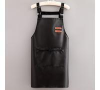 TEMU 1 pieza, Delantal sin , Delantal ajustable unisex para cocinar, Delantal sólido para el hogar, Delantal con bolsillo para adultos (chef, camarero, , ), Suministros de cocina