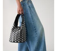 TEMU 1 pieza, estilo punk, cara, , con remaches, , bolso de lujo, elegante, para mujer, debajo del brazo, gran capacidad, bolso de , diseño de para trabajo en .