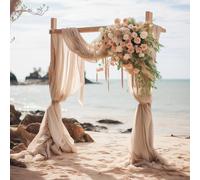 TEMU 1 pieza, Panel de Tela Transparente de Poliéster para , Cortina Decorativa para Ceremonias en , Decoración de Techo para Fiestas y Recepciones al , Corredor de Mesa para Halloween, Navidad