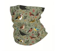 TEMU 1 Pieza Pañuelo Multifuncional con Estampado de Pájaros Florales para Deportes al , Ciclismo y Carreras - Bufanda Cervical Unisex