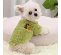 TEMU 1 pieza para de otoño e invierno, chaleco de frutas para perros de dos patas, ropa para gatos, ropa de Año para perros pequeños y medianos, modelos XS/S/M/L/XL/XXL, varios colores