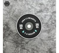 TEMU 1 pieza, parche de pesas de de 20 kg, material de PVC 3D con cierre adhesivo, adecuado para bolsos, mochilas, chalecos y decoración de ropa.