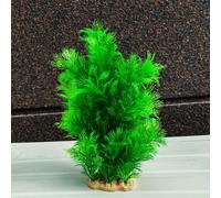 TEMU 1 Pieza Planta Acuática Artificial de Plástico para Acuario Grande - Realista de 10.24 Pulgadas con Follaje, Decoración de Adecuada para Acuarios y Peceras
