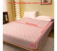 TEMU 1 pieza Sábana bajera ajustada cepillada con estampado geométrico de "Lost " de estilo moderno y sencillo, colcha estampada para dormitorio, ropa de cama (fundas de almohada no incluidas)