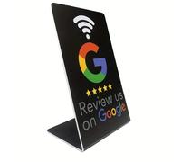 TEMU 1 pieza, tarjetas de revisión de Google Ntag215 de 13,56 MHz para /para for iphone, tarjetas de revisión de negocios sociales de escritura de URL estándar NFC, Instagram