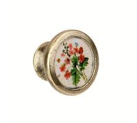 TEMU 1 pomo de armario de y con 1 tornillo, tirador de cajón de metal, herrajes la renovación del , tirador de estilo armarios