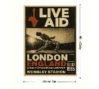 TEMU 1 Póster de con de Madera del - Retro Vintage Art Deco con Freddie Mercury y Wembley 1985 - Decoración Musical para Hogar, Oficina - Fácil de Colgar, Estilo , Obra de para