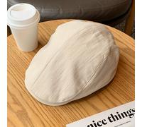 TEMU 1 pza. Boina de algodón unisex clásica, y versátil, gorro ajustable para actividades informales al .