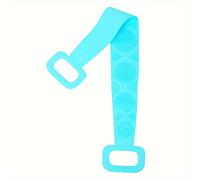 TEMU 1 pza., Cepillo de silicona para corporal, Cepillo de baño exfoliante, Equipado con una correa y mango extra largos, fácilmente la piel de la espalda, Quita la y la del cuerpo, Agradable , y .