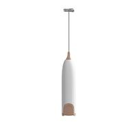 TEMU 1 pza., Espumador de leche eléctrico, Espumador de leche eléctrico doméstico, de café, de leche, de pelo, Espumador de leche manual automático, Accesorios para café