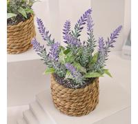 TEMU 1 Ramo de de Lavanda, , , Rosa, Material PE, Material de Marina, Material de Espuma, Adorno de Escritorio, Pequeña Planta Artificial en , Flores Artificiales