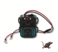 TEMU 1 Repelente ultrasónico de ratones con luz y sonido, 12V Repelente de ratas debajo del capó del motor del vehículo
