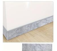 TEMU 1 Rollo de 8CM × 2M de Zócalo Flexible Autoadhesivo - Rodapié Autoadhesivo para Decoración del Hogar para Prevenir Colisiones.