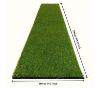 TEMU 1 Rollo de césped artificial de lujo - 3/1,5 metros cuadrados, césped sintético de calidad realista y con respaldo verde, para , fiestas, jardines, camping, y techos.