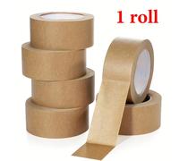 TEMU 1 Rollo de Cinta de Adhesión , Escribible y Desgarrable para Enmascarar, Sellar y