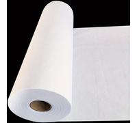 TEMU 1 Rollo de Entretela Termoadhesiva de Peso Medio 11.8" x 535.43" Suministros de Costura, Tela No Tejida de Poliéster de Una Cara para Costura, Patchwork y Manualidades DIY