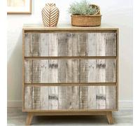 TEMU 1 Rollo de Papel de con de Madera Desgastado - Papel Tapiz Retro con Pegatina, Vinilo Autoadhesivo Extraíble para , Cocina, Dormitorio, Decoración de Dormitorio, Papel Tapiz con de Madera