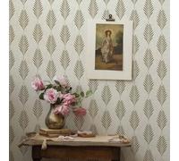 TEMU 1 Rollo de Papel Tapiz Floral Beige, Papel de Retro Bohemio, Papel Tapiz Vinilo Autoadhesivo, Ideal para Dormitorio, Baño, Decoración de Gabinete, 17,32 x 118 pulgadas