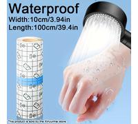 TEMU 1 Rollo de Vendaje Transparente Autoadhesivo de Calidad, Adecuado para Dedos, Pies, Piernas - Gel de PU, , Prevención de Ampollas y Callos, Cuidado de Calidad, Uso Postquirúrgico