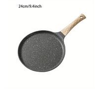 TEMU 1 sartén antiadherente para uso doméstico, de piedra, versátil para cocinar , freír huevos y hacer panqueques.