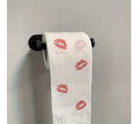 TEMU 1 servilleta con estampado de , rollo de papel higiénico de de madera virgen sin blanquear, ideal para regalo