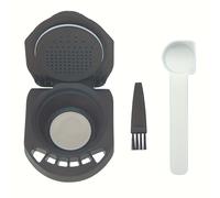 TEMU 1 Set Convertidor de Cápsulas de Café | Cepillo y Cuchara, Compatible con Piccolo xS, Serie Genio S, Reutilizable, de Plástico y Acero Inoxidable