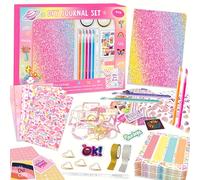 TEMU 1 Set de 12 piezas de suministros para diario, scrapbooking, papelería, regalo para grabar notas , notas post-it